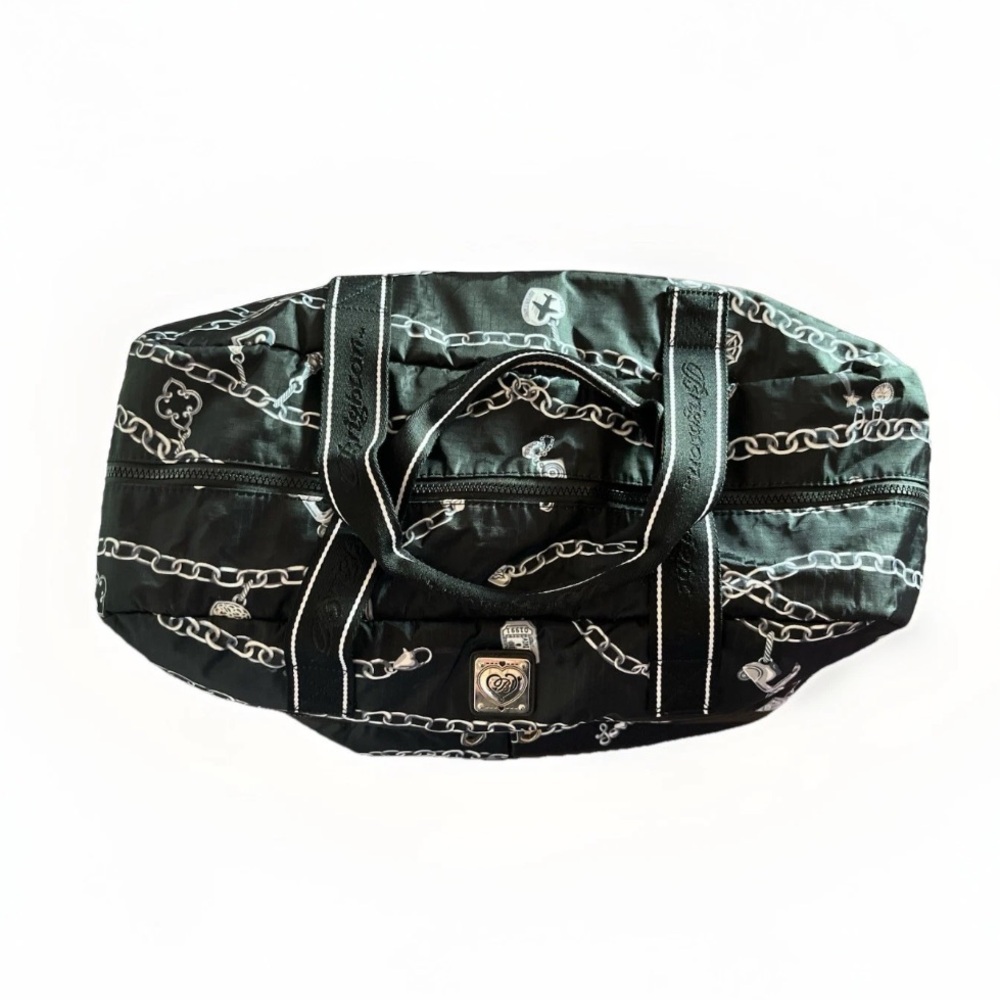 Brighton Jetsetter Travel Duffle Featuring Links of Love Retired Style